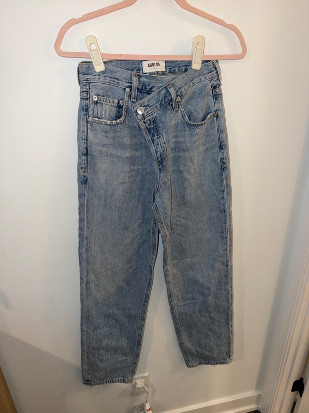 Agolde Criss Cross Relaxed Women's Jeans
